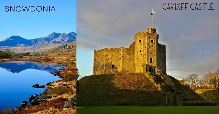 cardiff castle, snowdonia - 3 Weeks In The UK Itinerary