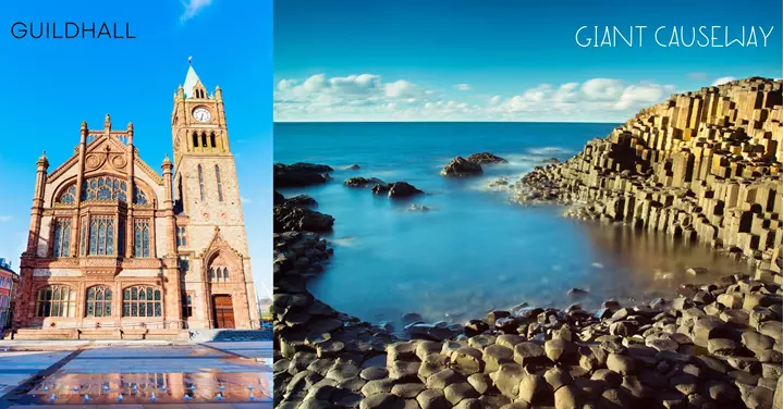guildhall, giant causeway - 3 Weeks In The UK Itinerary