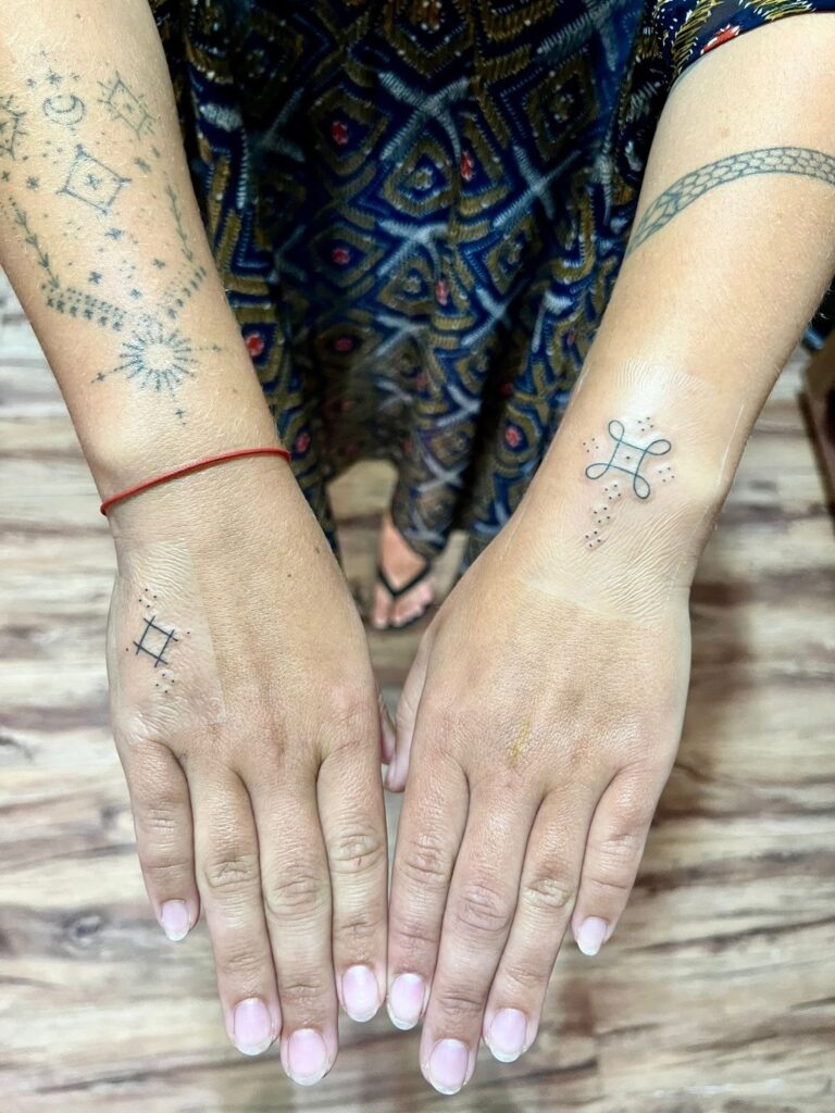 tattoo art in Guatemala. 